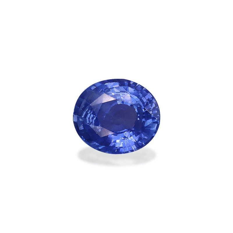 Saphir bleu taille OVALE 蓝色 5.62 carats