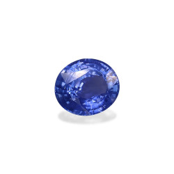 Ovale blauwe saffier Blauw 5,62 karaat