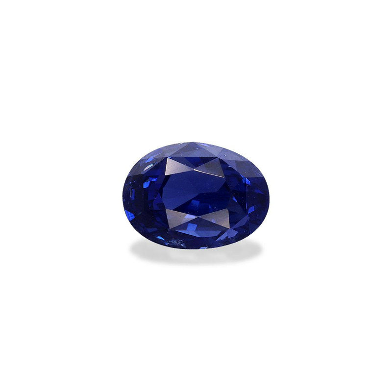 Saphir bleu taille OVALE Bleu 1.61 carats