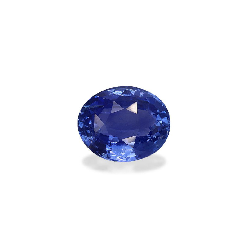 Saphir bleu taille OVALE Bleu 4.56 carats