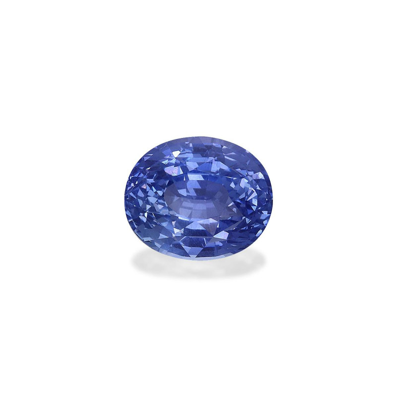 Saphir bleu taille OVALE Bleu 3.55 carats