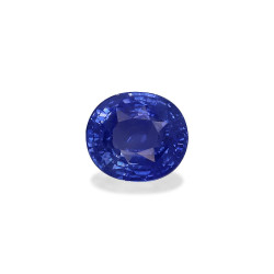 Saphir bleu taille OVALE 蓝色...