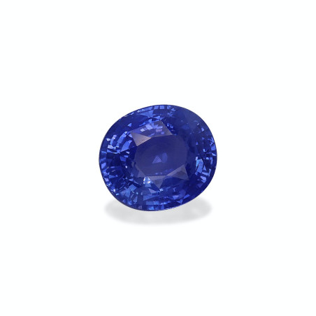 Saphir bleu taille OVALE Bleu 3.51 carats