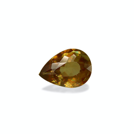 钛鈦矿 taille 梨子 柠檬黄 4.95 carats
