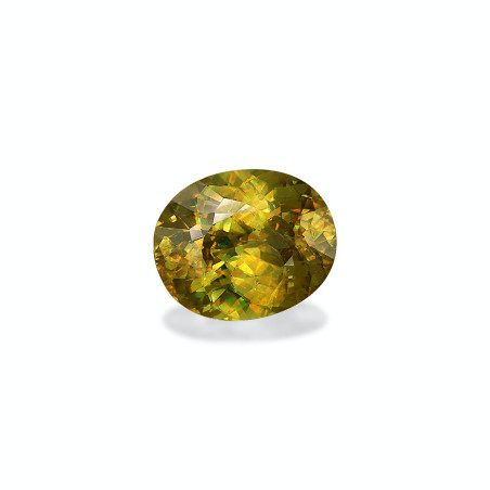 钛鈦矿 taille 椭圆形 柠檬黄 4.78 carats