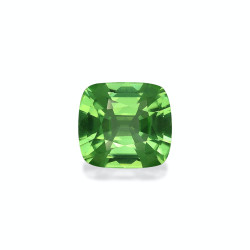 橄榄石 taille 靠垫 绿色 7.73 carats