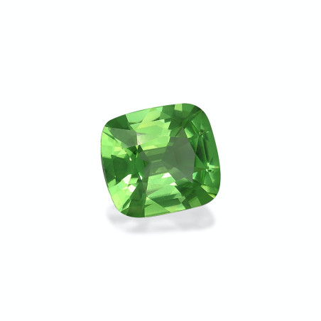 橄榄石 taille 靠垫 绿色 7.73 carats