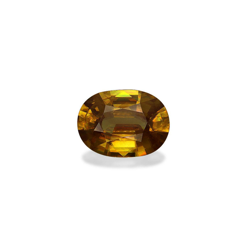 Sphene taille OVALE  10.02 carats