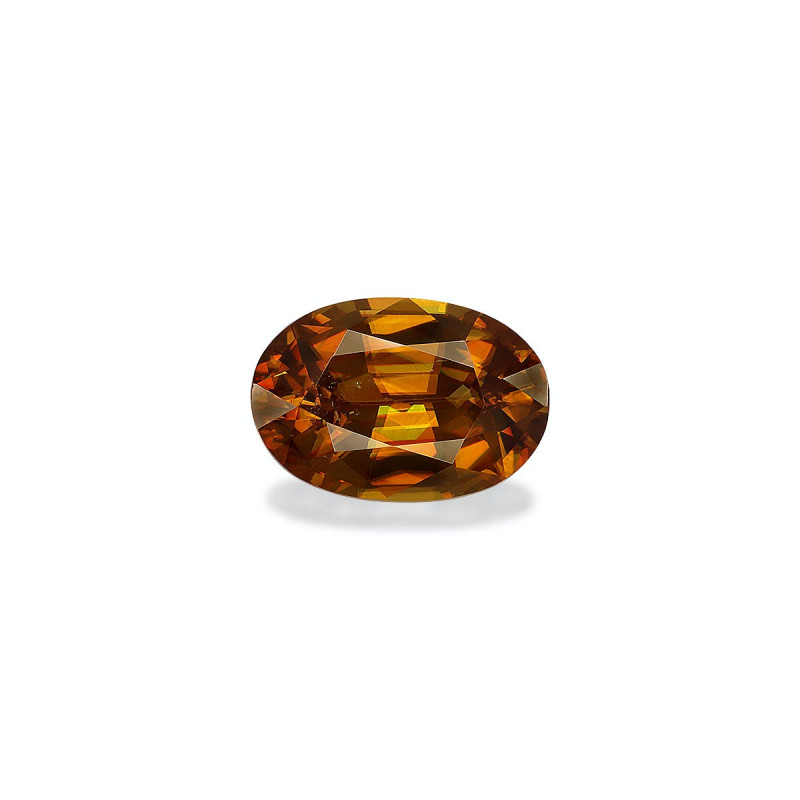 Esfena taille OVALE Marr&oacute;n 4.14 carats