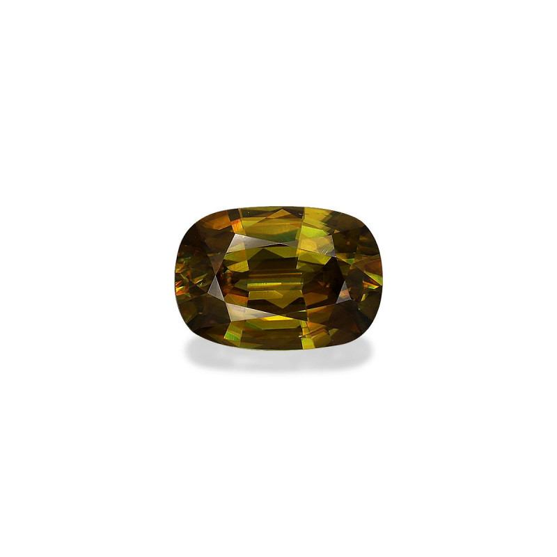 CUSHION-cut Sphene  5.85 carats