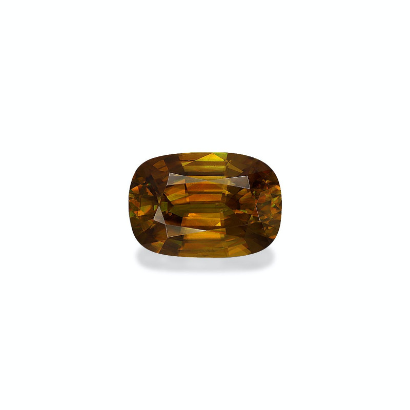 CUSHION-cut Sphene  5.76 carats