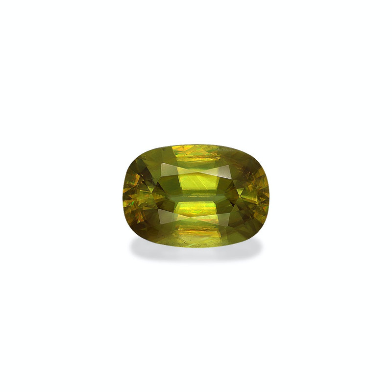 CUSHION-cut Sphene  5.26 carats