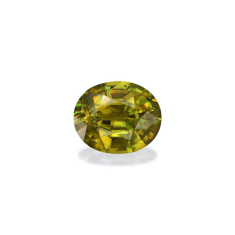 OVAL-cut Sphene  5.23 carats