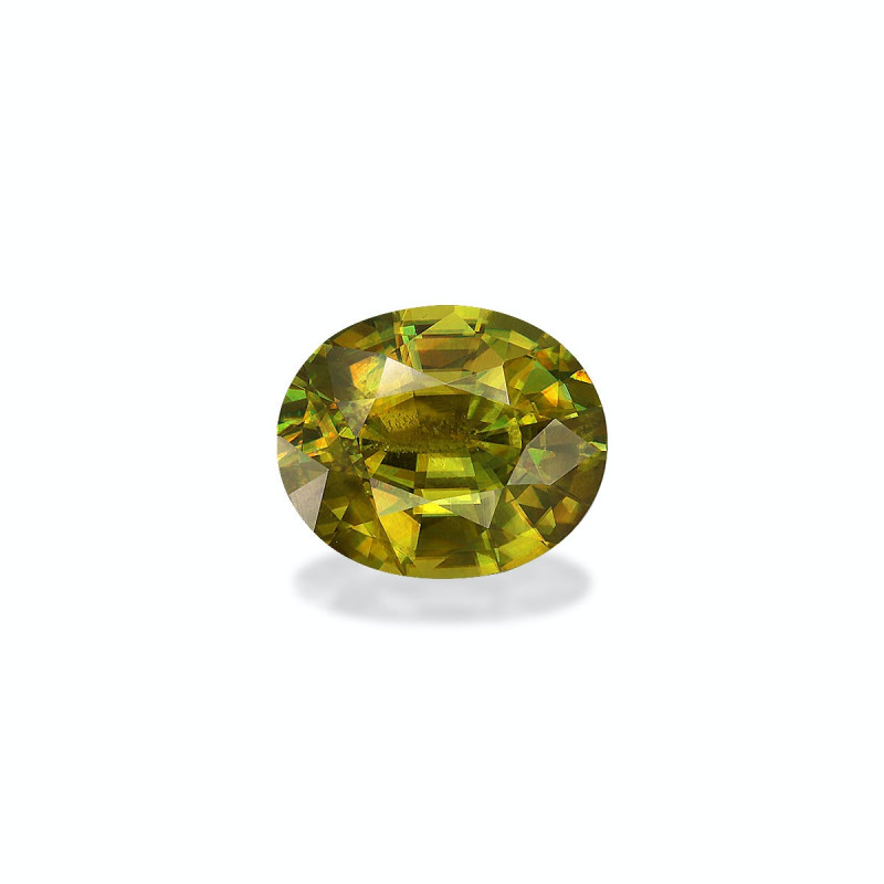 Sphene taille OVALE VERT 5.23 carats