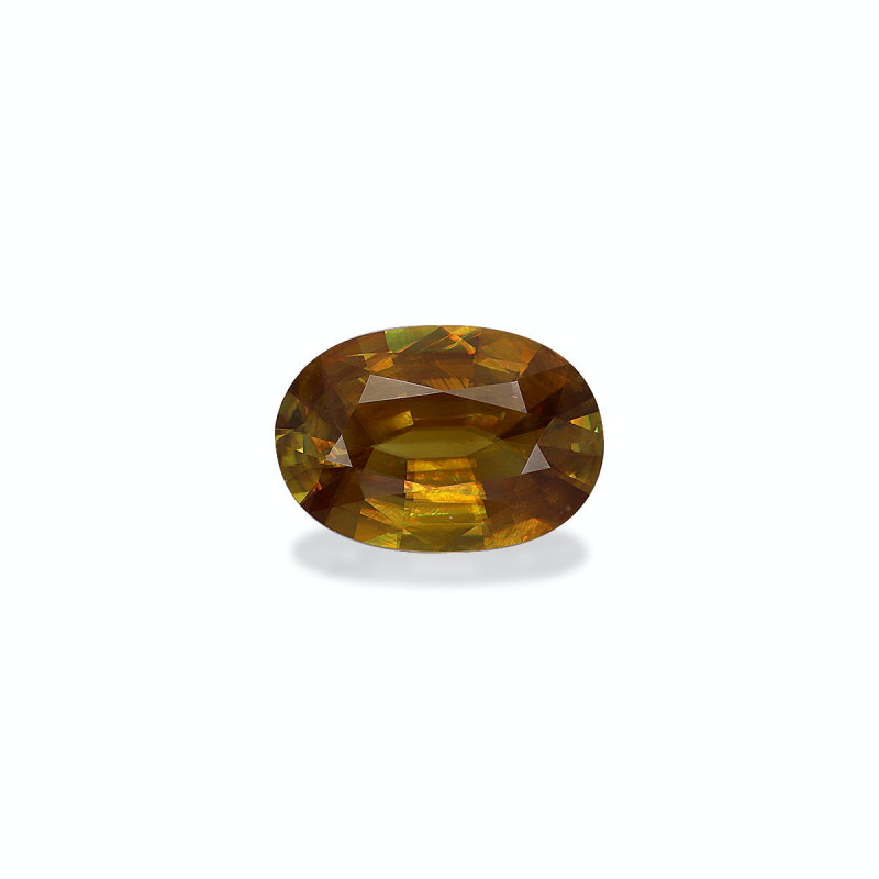 OVAL-cut Sphene  4.44 carats
