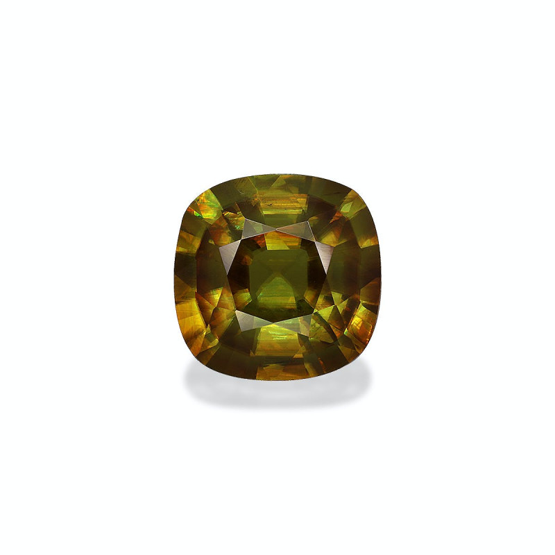 CUSHION-cut Sphene  8.72 carats