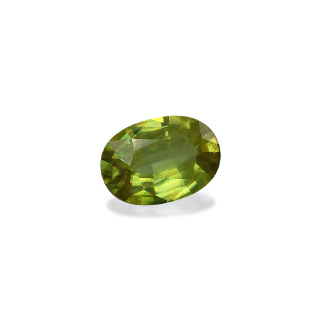 Sphen lengte OVAL Gr&uuml;n 4.53 karaten