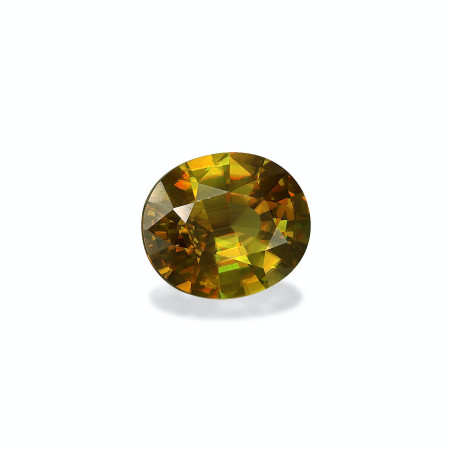 Esfena taille OVALE Amarillo 5.24 carats