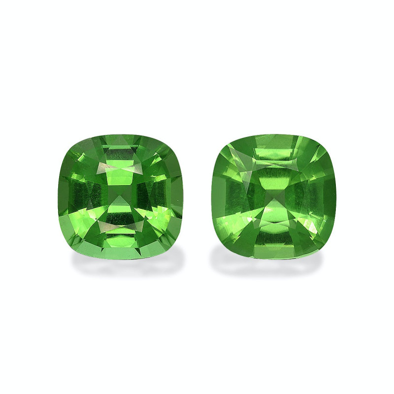 CUSHION-cut Peridot Pistachio Green 27.24 carats
