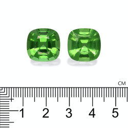 Peridot kussenmaat Pistachegroen 27.24 karaat