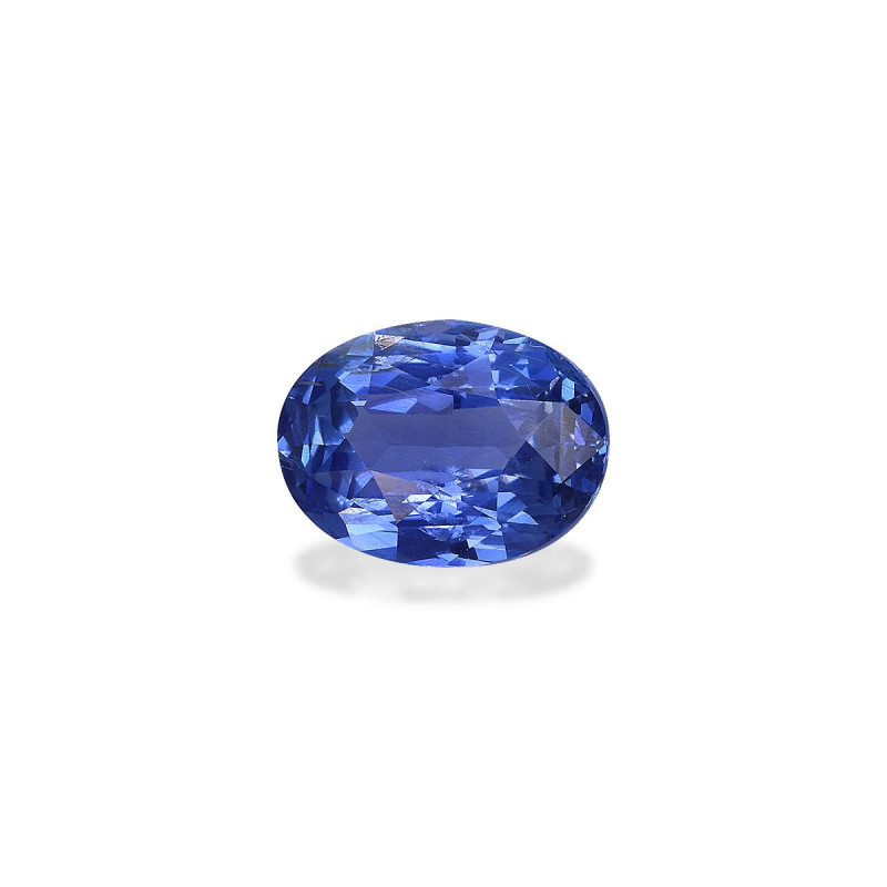 Saphir bleu taille OVALE Bleu 3.66 carats