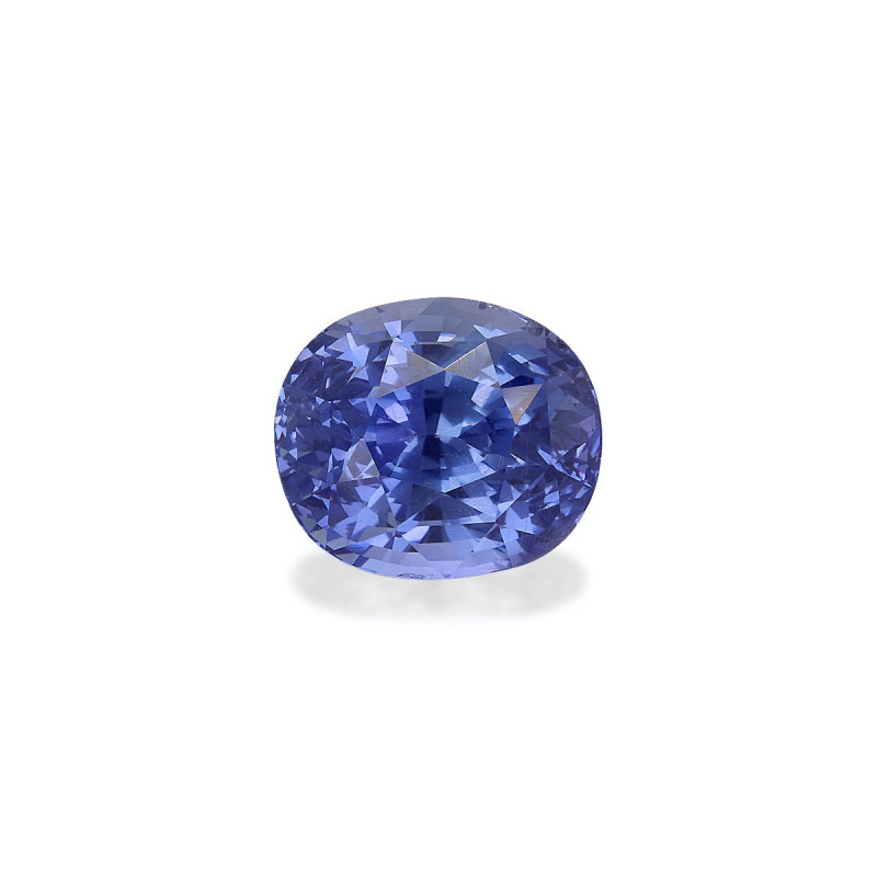 Saphir bleu taille OVALE Bleu 4.18 carats