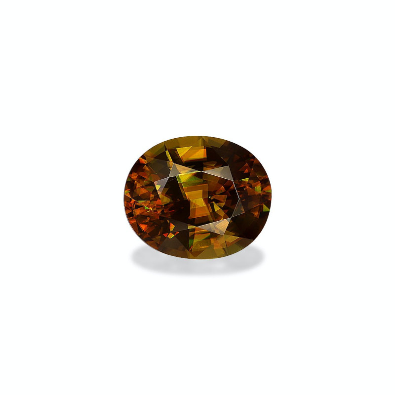 OVAL-cut Sphene  4.40 carats
