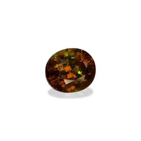 OVAL-cut Sphene  4.40 carats