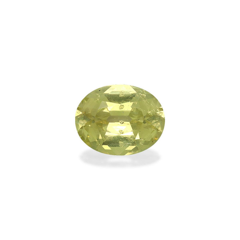 Chrysoberyl taille OVALE Yellow 3.01 carats