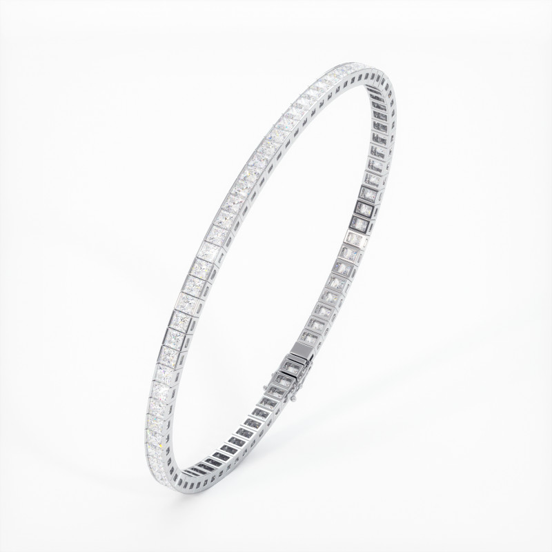 Solitaire Diamant MA PRINCESSE Or Jaune 750/1000 2.50 Carats Solitaire Diamant MA PRINCESSE Or Jaune 750/1000 2.50 Carats