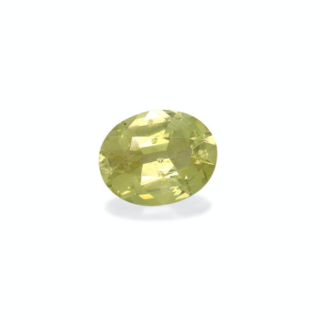 Chrysoberyl taille OVALE Yellow 3.01 carats
