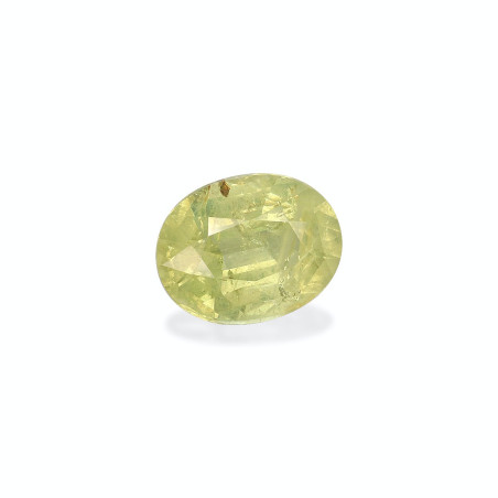 Chrysoberyll lengte OVAL Gelb 4.63 karaten