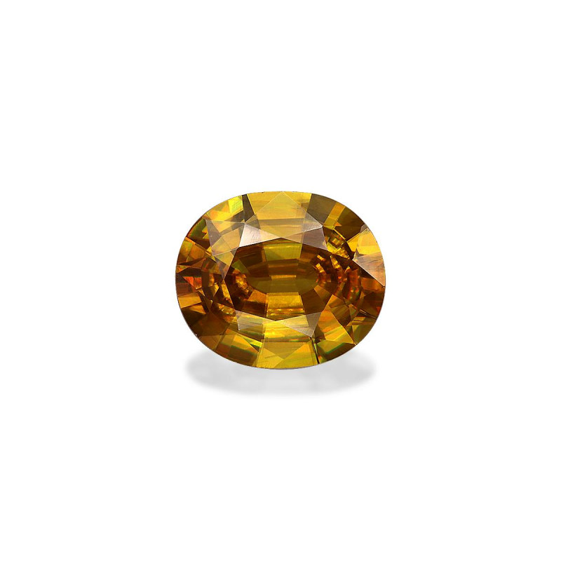 Sphene taille OVALE  5.49 carats