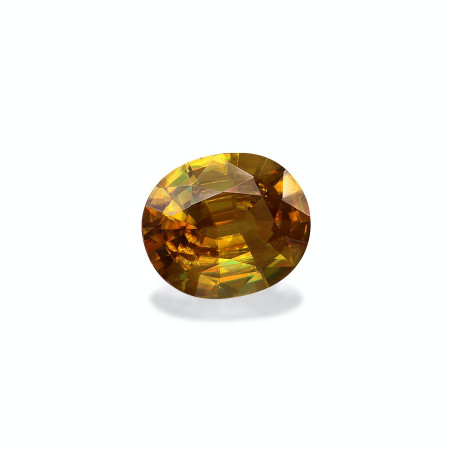 OVAL-cut Sphene  5.49 carats