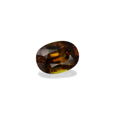 Esfena taille OVALE VERT 5.48 carats