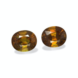 Ovale geslepen Sphene 11.60 karaat