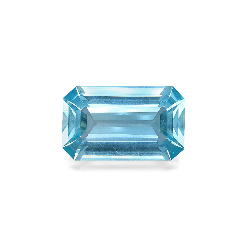 RECTANGULAR-cut Aquamarine Blue 66.74 carats