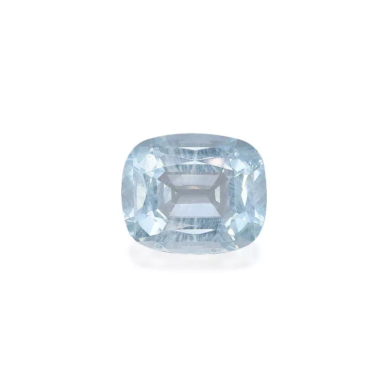 CUSHION-cut Aquamarine Sky Blue 27.64 carats
