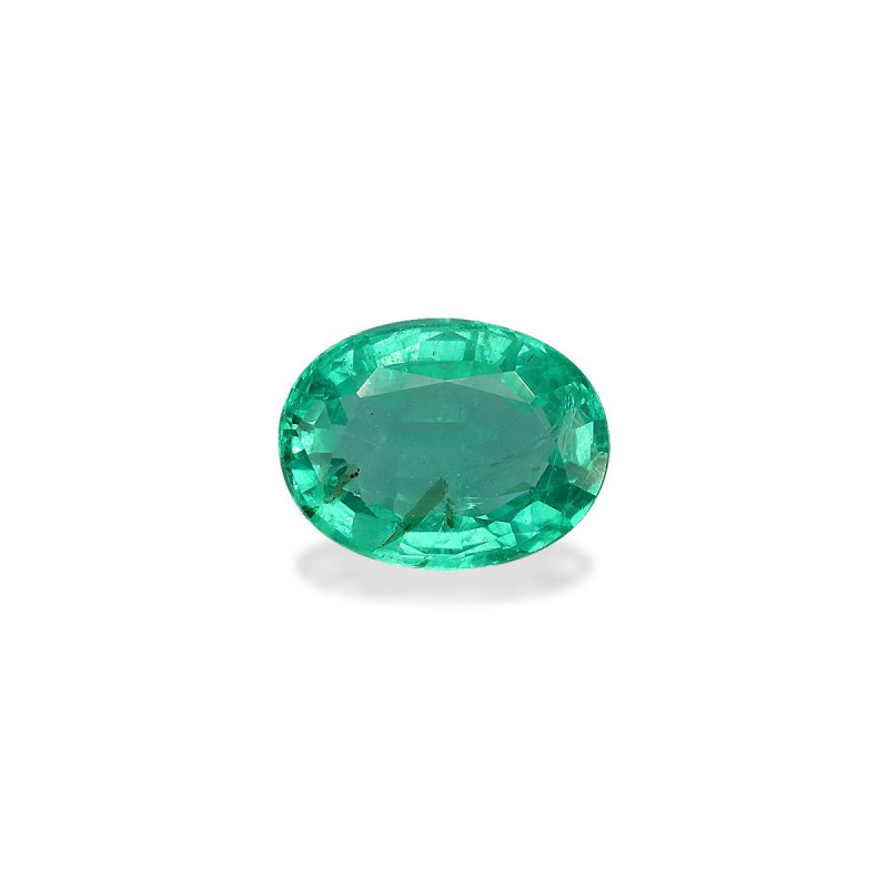 OVAL-cut Zambian Emerald Green 2.14 carats