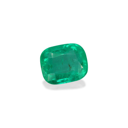 CUSHION-cut Zambian Emerald Green 1.64 carats