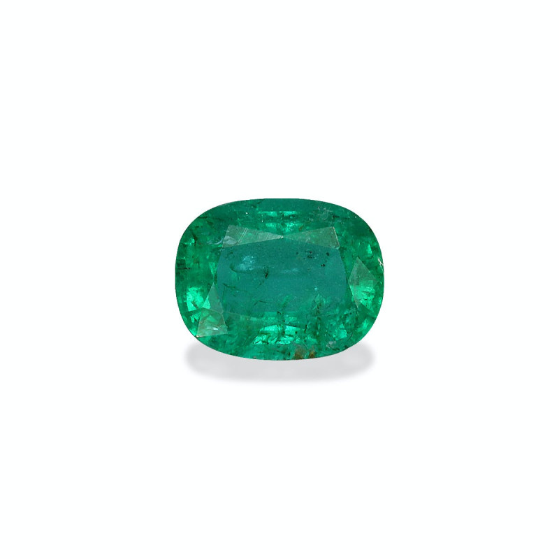 Emeraude de Zambie taille COUSSIN 绿色 1.33 carats