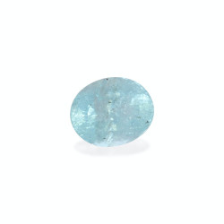 Ovale Paraiba Toermalijn Lichtblauw 0.37 karaat