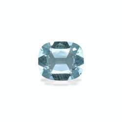 CUSHION-cut Aquamarine Sky...