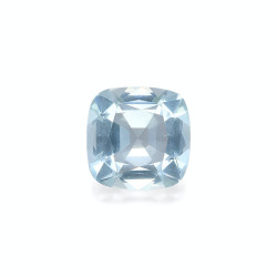 CUSHION-cut Aquamarine...