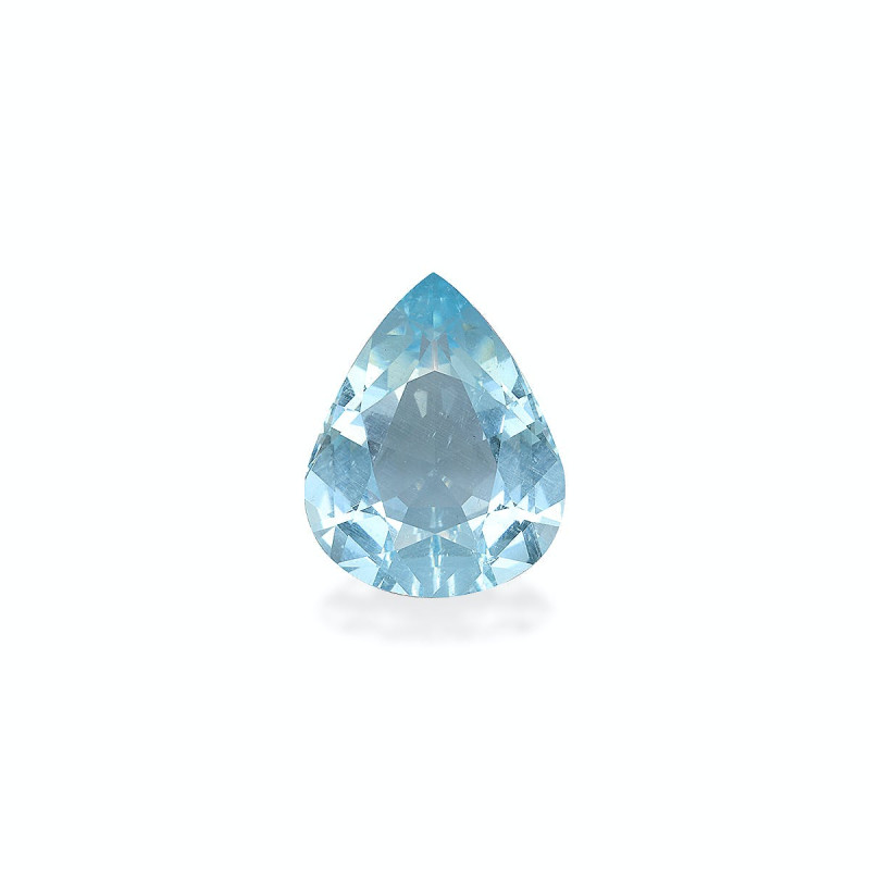 Aigue-Marine taille Poire Bleu Ciel 43.72 carats