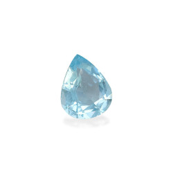 Hemelblauwe peervormige Aquamarijn van 43,72 karaat