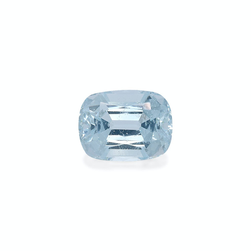 CUSHION-cut Aquamarine Sky Blue 7.23 carats