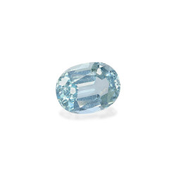Ovaal geslepen hemelsblauwe Aquamarijn van 5,60 karaat