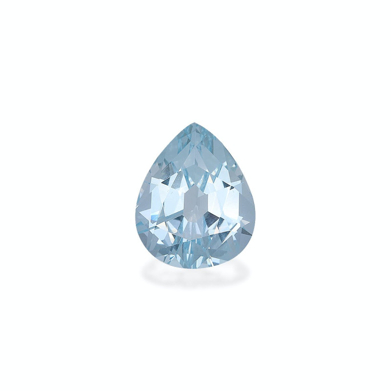 海蓝宝 taille 梨子 蓝天 5.14 carats