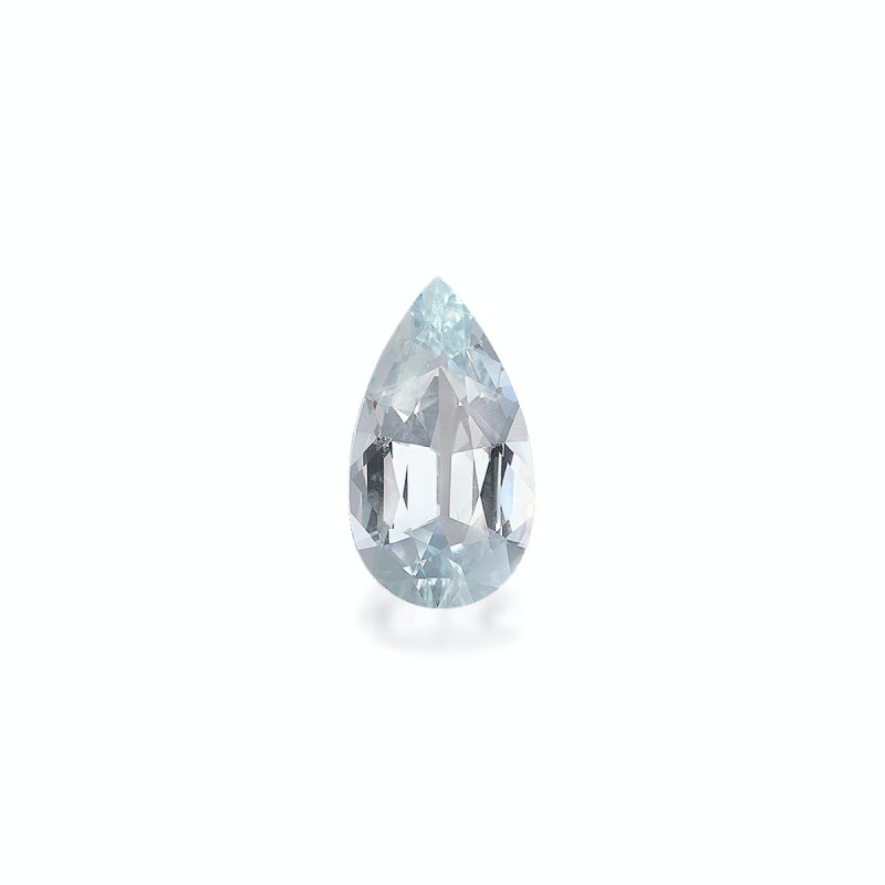 Pear-cut Aquamarine Sky Blue 5.89 carats